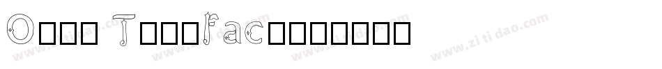 Open Typeface字体转换